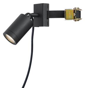 Fekete kültéri spotlámpa fához GU10 50mm forgatható és dönthető IP65 - Solo