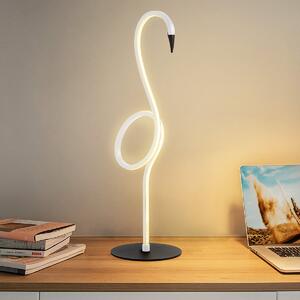 Elstead modern asztali lámpa flamingo fehér elsflamingo-tl-wht