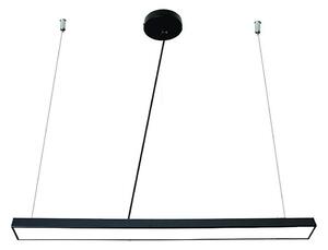 NEDES LED Csillár zsinóron LED/32W/230V 4000K átm. 120 cm fekete ND4107