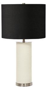 Elstead modern asztali lámpa ripple fehér ezüst elsripple-tl-wht-b