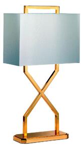 Elstead glamour modern asztali lámpa cross arany elscross-tl-ivory