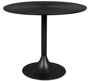 Fekete kerek étkezőasztal Bold Monkey Hipnotizáló 92 cm