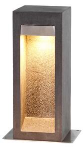 Elstead modern kültéri állólámpa parkstone ezüst szürke IP55 elsparkstone-bol-b