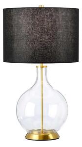 Elstead modern asztali lámpa orb sárgaréz elsorb-clear-ab-blk