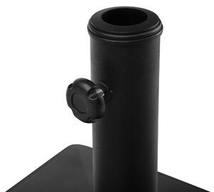 Fekete napernyőtalp 25 kg CERVO