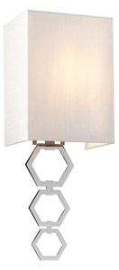 Elstead glamour modern fali lámpa ria bézs króm elsria-small-pc