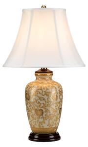 Elstead glamour asztali lámpa goldthistle fehér arany elsgold-thistle-tl