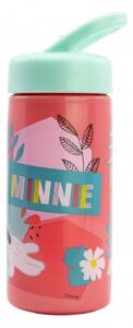 MŰANYAG SZÍVÓSZÁLAS PALACK 410 ML Minnie Egér
