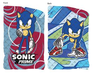 Sonic a sündisznó kétoldalas paplan, ágytakaró - 170 x 260 cm