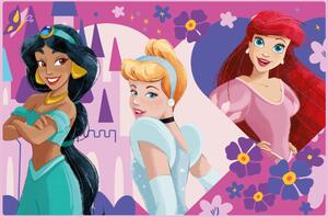 Disney Hercegnők fürdőszobai kilépő, szőnyeg - 50 x 80 cm