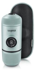 Wacaco Nanopresso hordozható kávéfőző őrölt kávéhoz, Jégkék + kemény védőtok