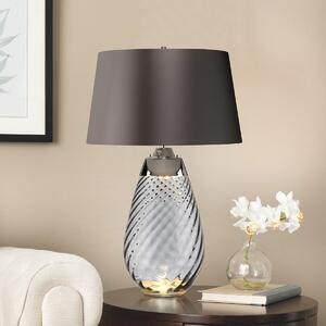 Elstead glamour modern asztali lámpa lena large szürke elslena-tl-l-smoke