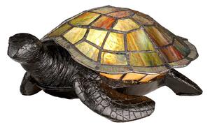 Elstead modern asztali lámpa tiffany animal lamps antik bronz sokszínű elsqz-sawback-tl
