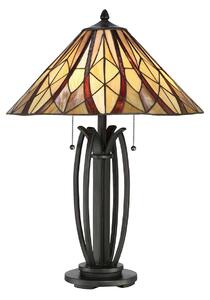 Elstead tiffany asztali lámpa victory & holmes barna elsqz-victory-tl
