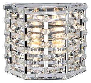 Elstead glamour modern fali lámpa shoal fényes nikkel elsshoal2