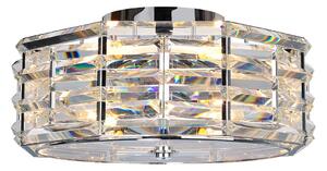 Elstead glamour modern mennyezeti lámpa shoal fényes nikkel elsshoal-f
