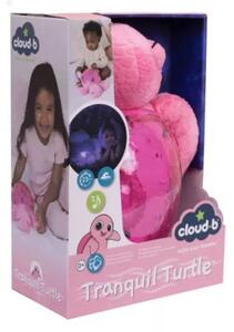Cloud B zenélő projektoros éjjeli fény fehér zajjal - teknős pink