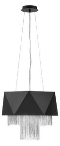 Elstead glamour modern függeszték zuma fekete ezüst elshk-zuma6-sbs