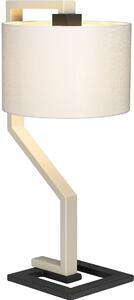 Elstead modern asztali lámpa axios sötét szürke elefántcsont ivory tejszínes elsaxios-tl-ivory