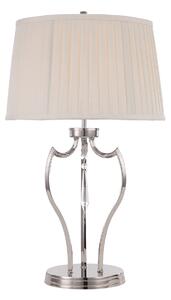 Elstead glamour klasszikus asztali lámpa pimlico ezüst elspm-tl-pn