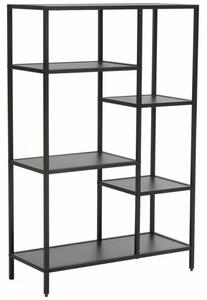 Costa B Modern Laminált Fekete Polcos Állvány