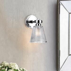 Elstead glamour modern fali lámpa gunnislake króm elsbath-gunnis1-pc IP44