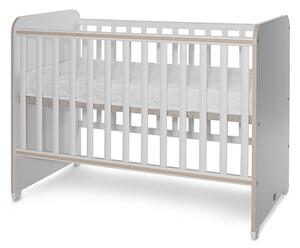 Lorelli Sweet Dream kiságy 60x120 - White Light Light Oak