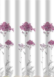 FLOWERS - Impregnált textil zuhanyfüggöny - 180 x 200 cm
