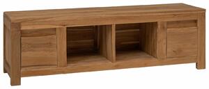 VidaXL TV szekrény 110 x 30 x 35 cm Természetes Tömör Teakfa