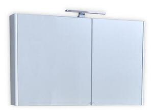 TMP SHARP Tükrös fürdőszobai szekrény led világítással - 75 cm