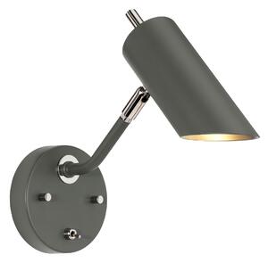 Elstead modern fali lámpa quinto grey nikkel szürke elsquinto1-gpn
