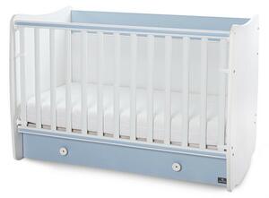 Lorelli Dream kiságy 60x120 - Fehér babakék