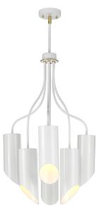 Elstead modern skandináv csillár quinto white fehér sárgaréz elsquinto6-wab