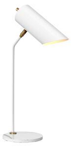 Elstead modern skandináv asztali lámpa quinto white fehér sárgaréz elsquinto-tl-wab