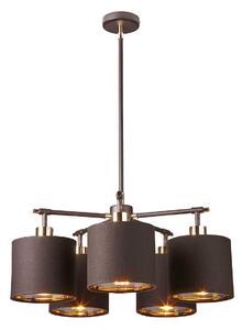 Elstead modern csillár balance barna sárgaréz elsbalance5-brpb