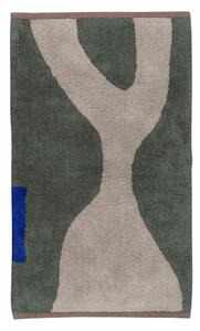 Sötétzöld mosható pamut szőnyeg 50x80 cm Figura – Mette Ditmer Denmark