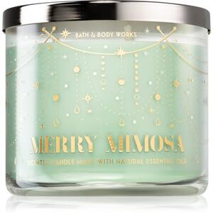 Bath & Body Works Merry Mimosa illatos gyertya 411 g