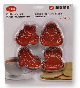 Női kiegészítők sütikiszúró készlet (Alpina)