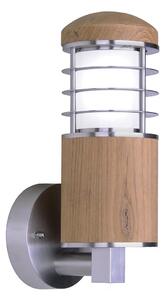 Elstead modern skandináv kültéri fali lámpa poole barna nikkel elsgz-poole-w IP44