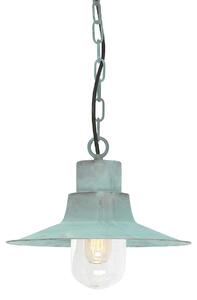 Elstead loft vintage kültéri függeszték sheldon patina zöld elssheldon-ch-v
