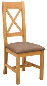 VidaXL Étkezőszék 2 pcs Tömör Tölgyfa Szürke 45 x 54 x 105 cm