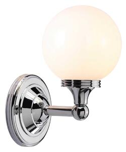 Elstead glamour klasszikus fali lámpa austen fehér króm elsbath-austen4-pc IP44