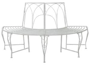 VidaXL Fakörül ülőpad 4 személyes 160 x 80 x 89 cm Acél