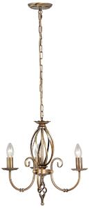 Elstead klasszikus csillár artisan antik sárgaréz elsart3-agd-brass