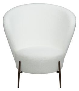 Fehér buklé fotel Orbit – DAN-FORM Denmark