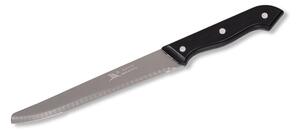 31 cm-es fekete nyelű hosszú élű kés