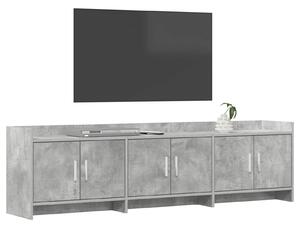 VidaXL TV szekrény 168 x 33 x 47 cm Betonszürke Szerelt Fa