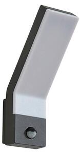 Lindby - Korvik LED Kültéri Fali Lámpa w/Sensor Fehér/Dark SzürkeLindby - Lampemesteren