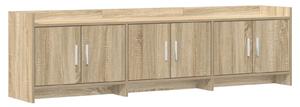 VidaXL TV szekrény 168 x 33 x 47 cm Sonoma Tölgy Szerelt Fa