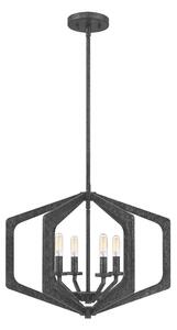 Quoizel klasszikus függeszték vanguard fekete elsqz-vanguard-4p-ok